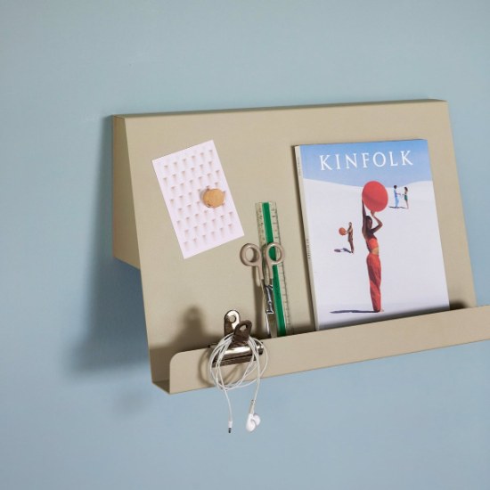 Range courrier mural design en acier Slope en situation