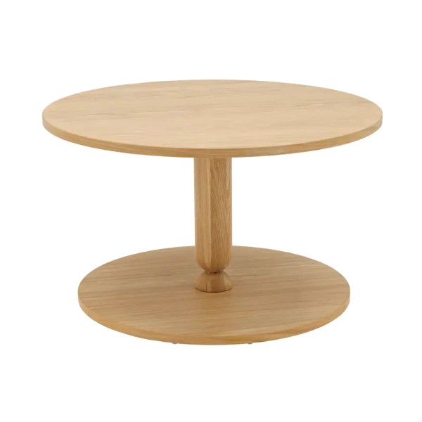 Table basse ronde ALICIA bois Camif
