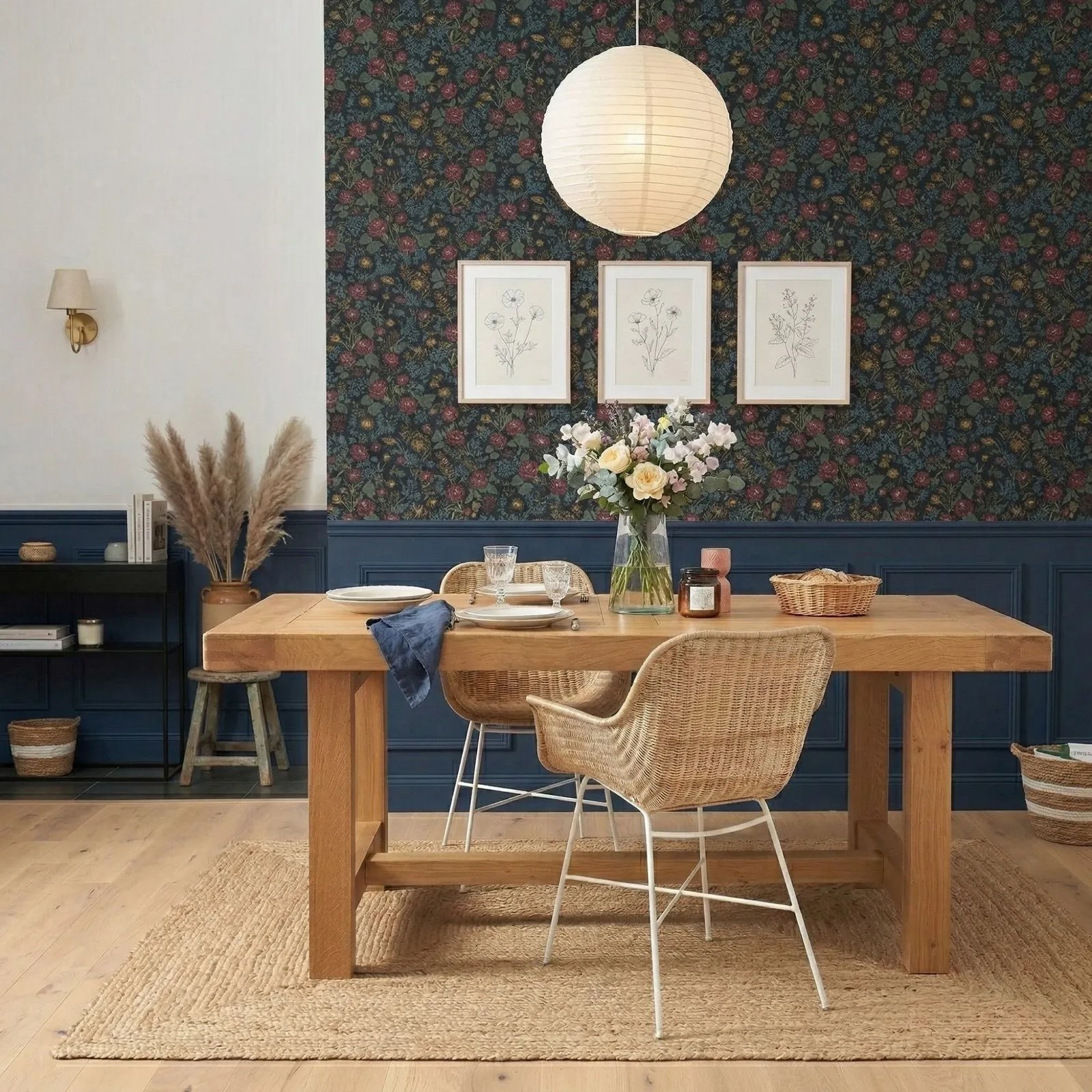 Table de ferme La Bresse L180, le format compact en chêne
