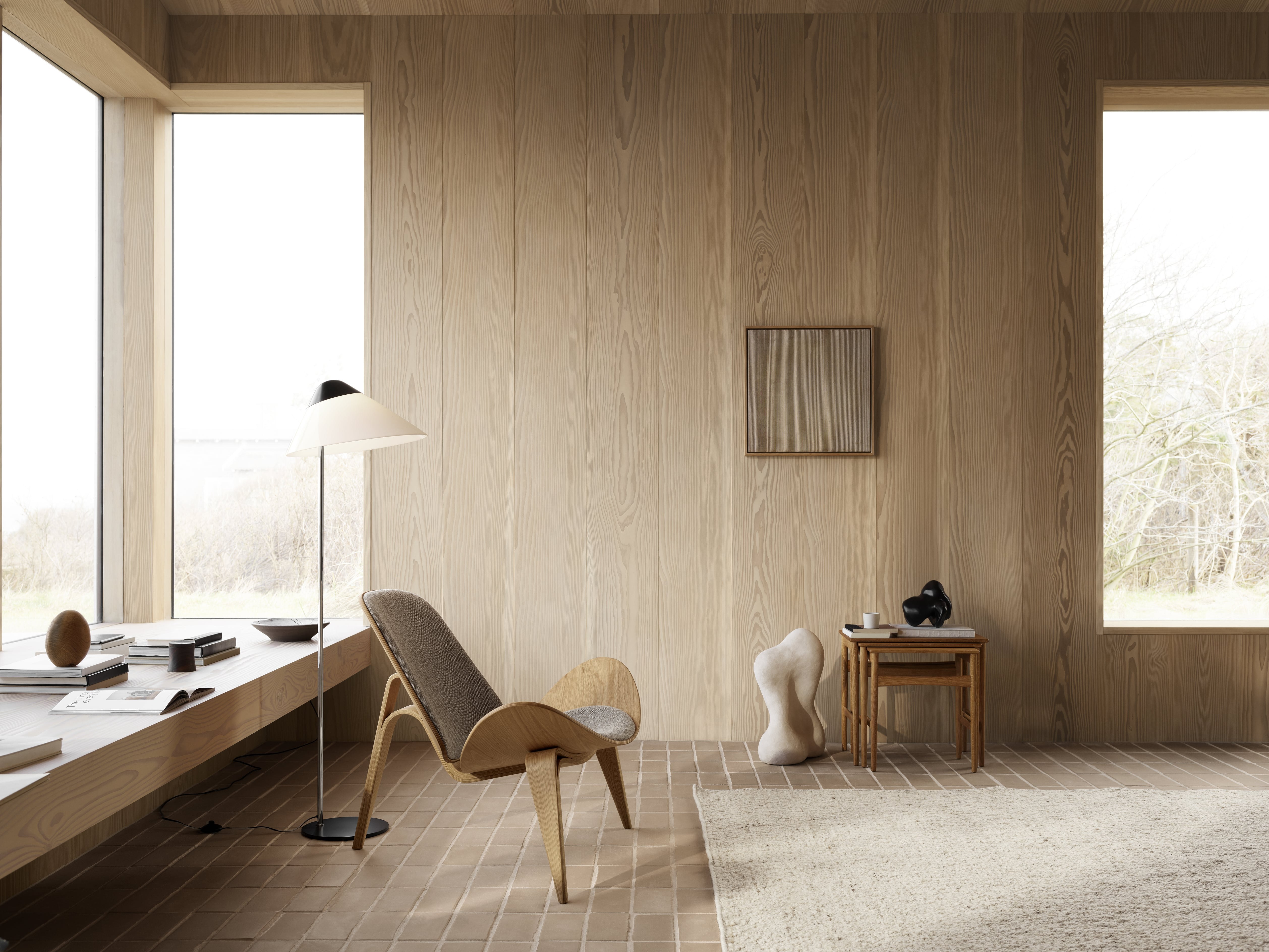 Table gigogne scandinave design signée Wegner