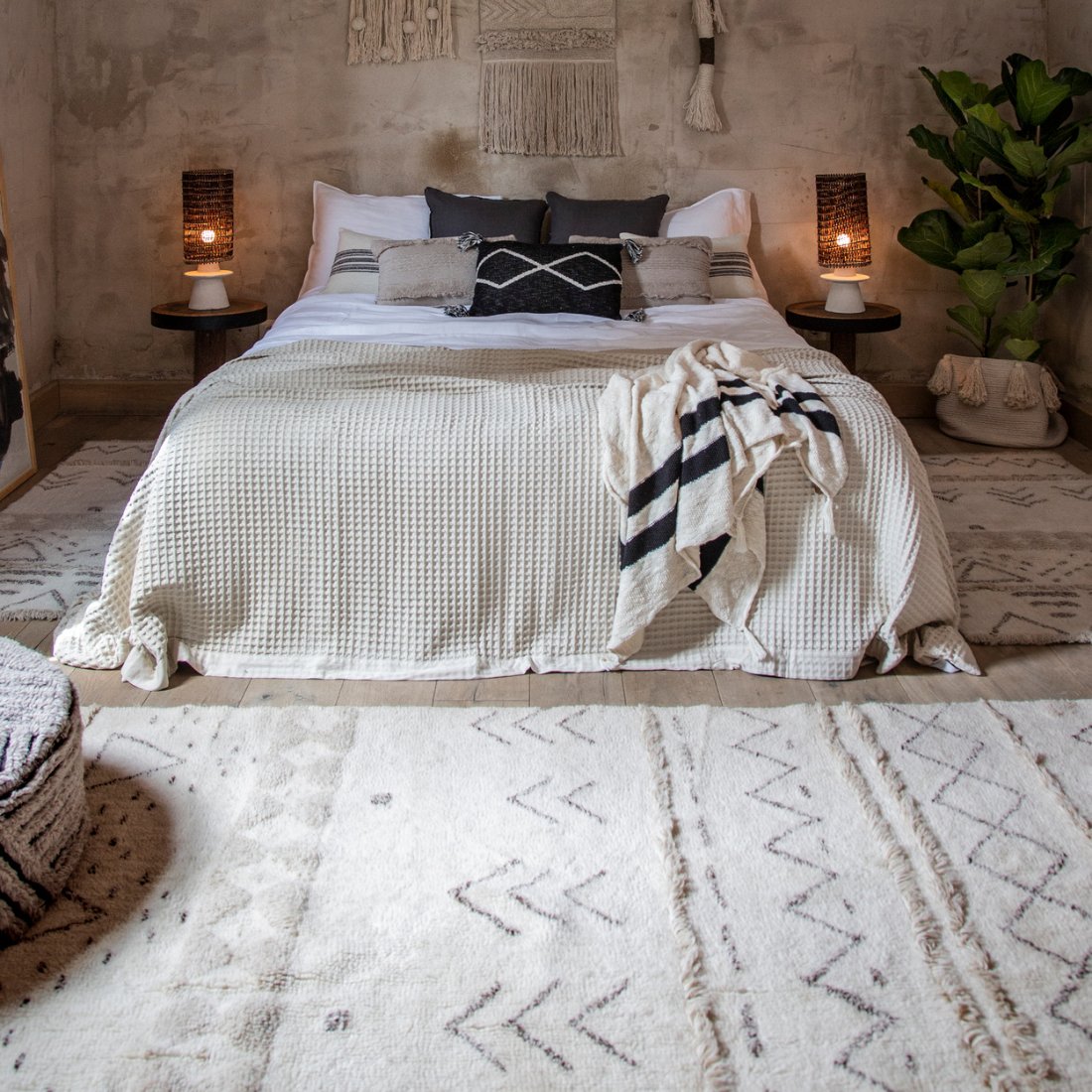 Tapis Lakota Day en ambiance La Redoute