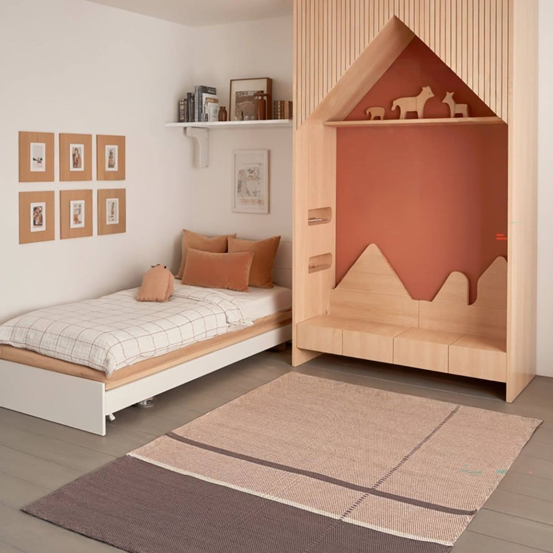 Tapis Leonor en ambiance Vertbaudet