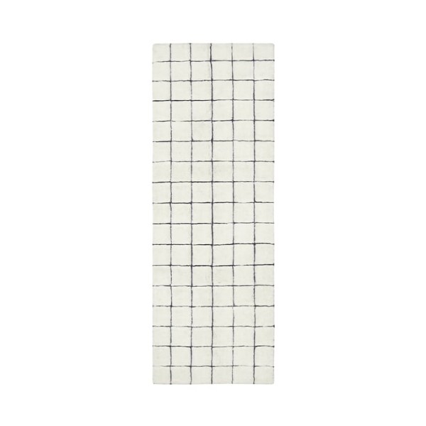 Tapis lavable en machine Mosaic Lorena Canals ecru
