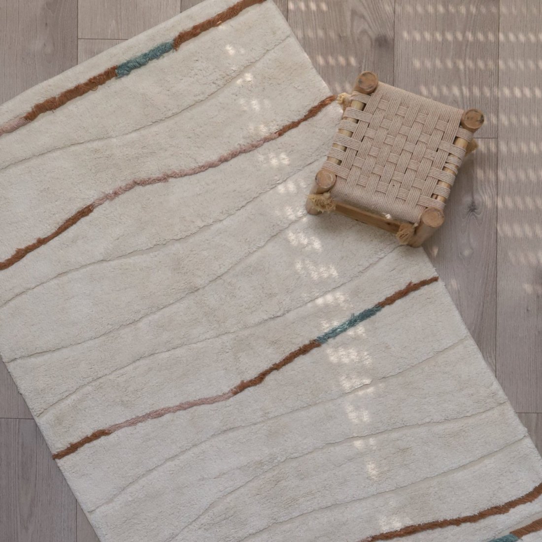 Tapis Serena en ambiance La Redoute