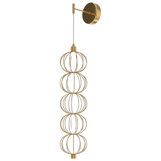 Applique cage dorée Golden Cage