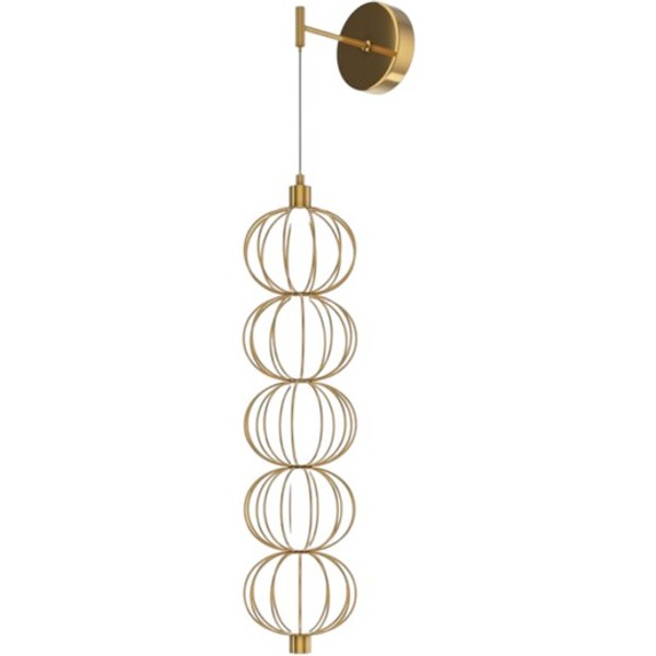 Applique cage dorée Golden Cage The Cool Republic