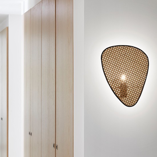 Applique Screen en cannage, le style atelier