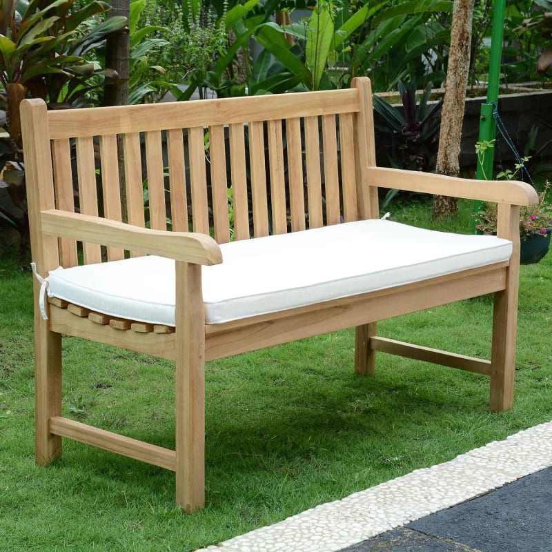Banc de jardin Notting Hill en situation