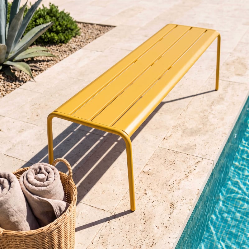 Banc de jardin Palavas en situation