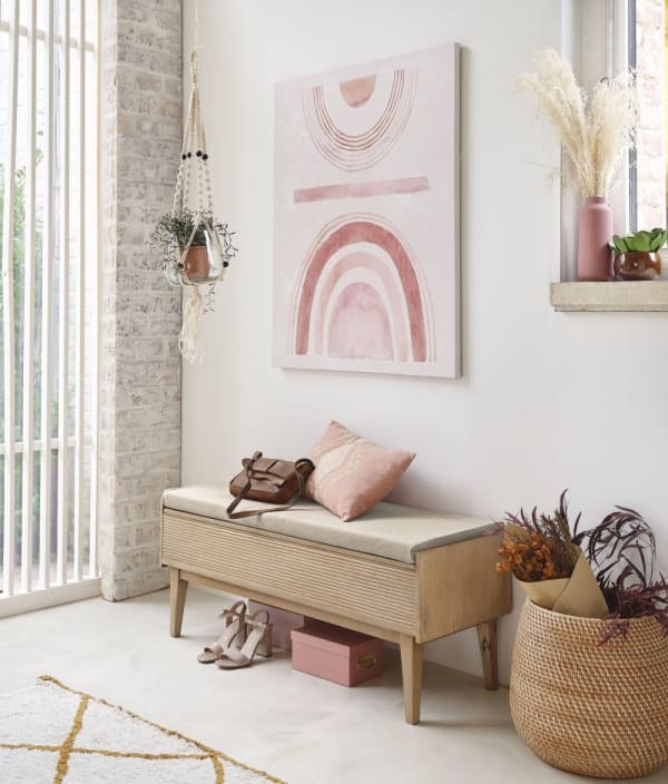 Banc Zahra Maisons du Monde en situation