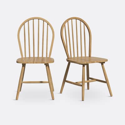 Chaise design scandinave à barreaux La Redoute