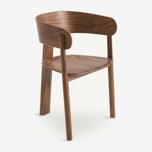 Chaise scandinave Marais en noyer massif AM.PM