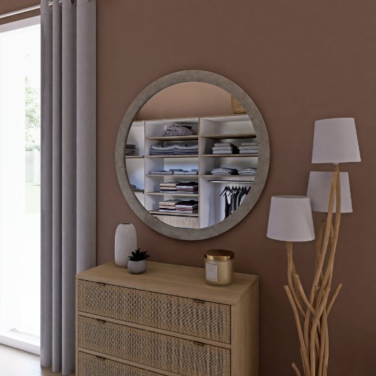 Commode scandinave en cannage, l'esprit bohème-nordique