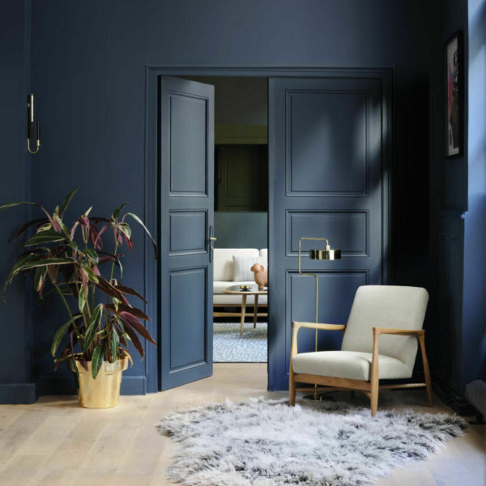 Floating Red Edition The Cool Republic, fauteuil bouclette en situation