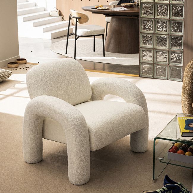 Mio Drawer, fauteuil bouclette en situation