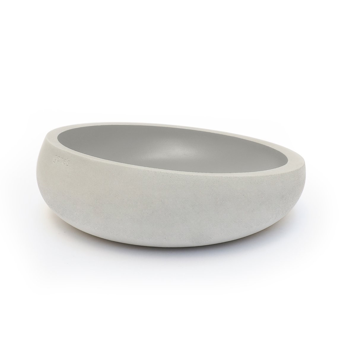 Vide-poche en béton BRUT, Gris Nuage La Redoute