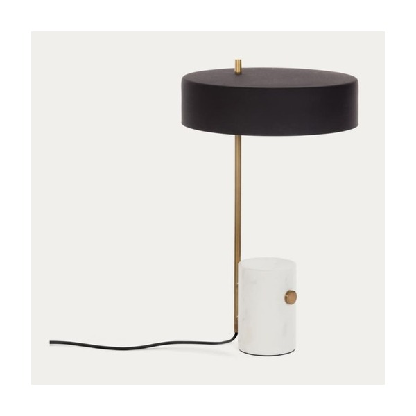 Lampe métal marbre Phant Kave Home
