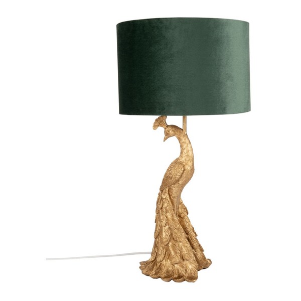 Lampe paon doré Paonia Maisons du Monde