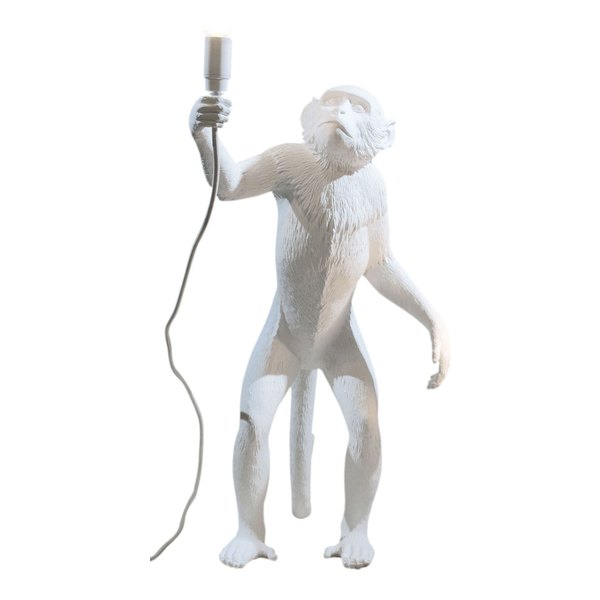 Lampe animal singe debout Monkey Seletti