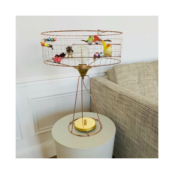 Lampe cage oiseaux Volière The Cool Republic