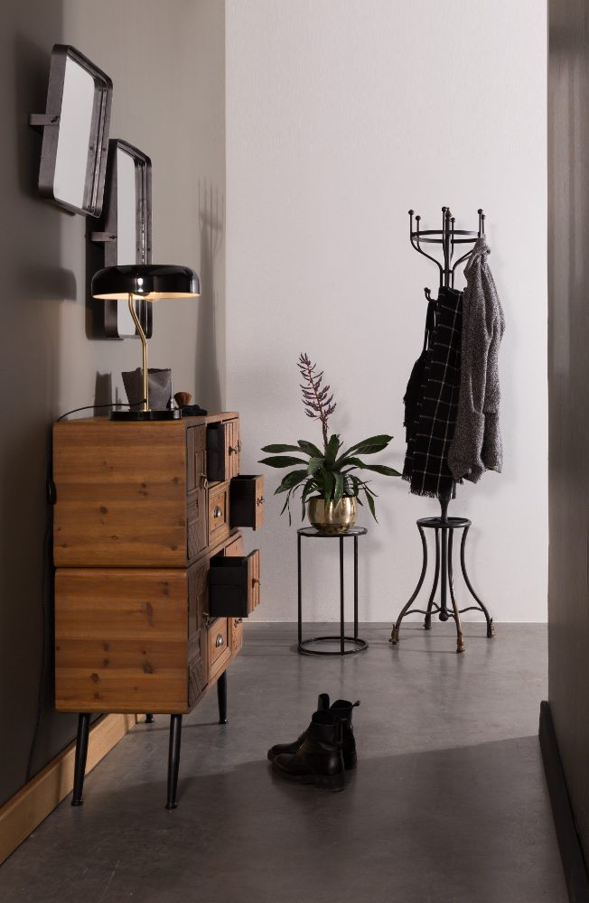 Lampe de bureau vintage noire Eclipse