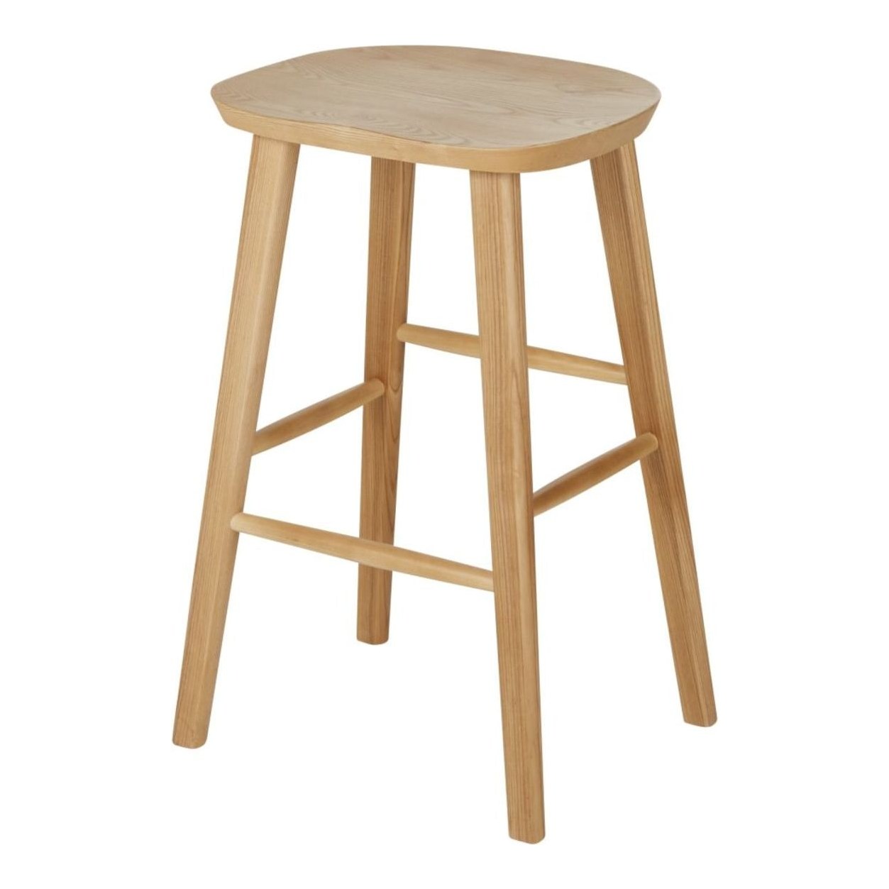 Tabouret Mangrove bois de frêne Maisons du Monde