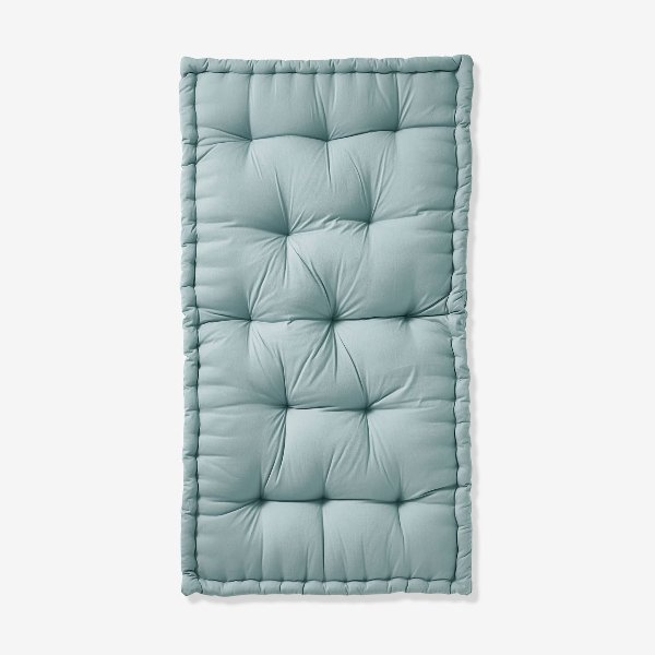 Matelas de sol style futon bleu grisé Vertbaudet
