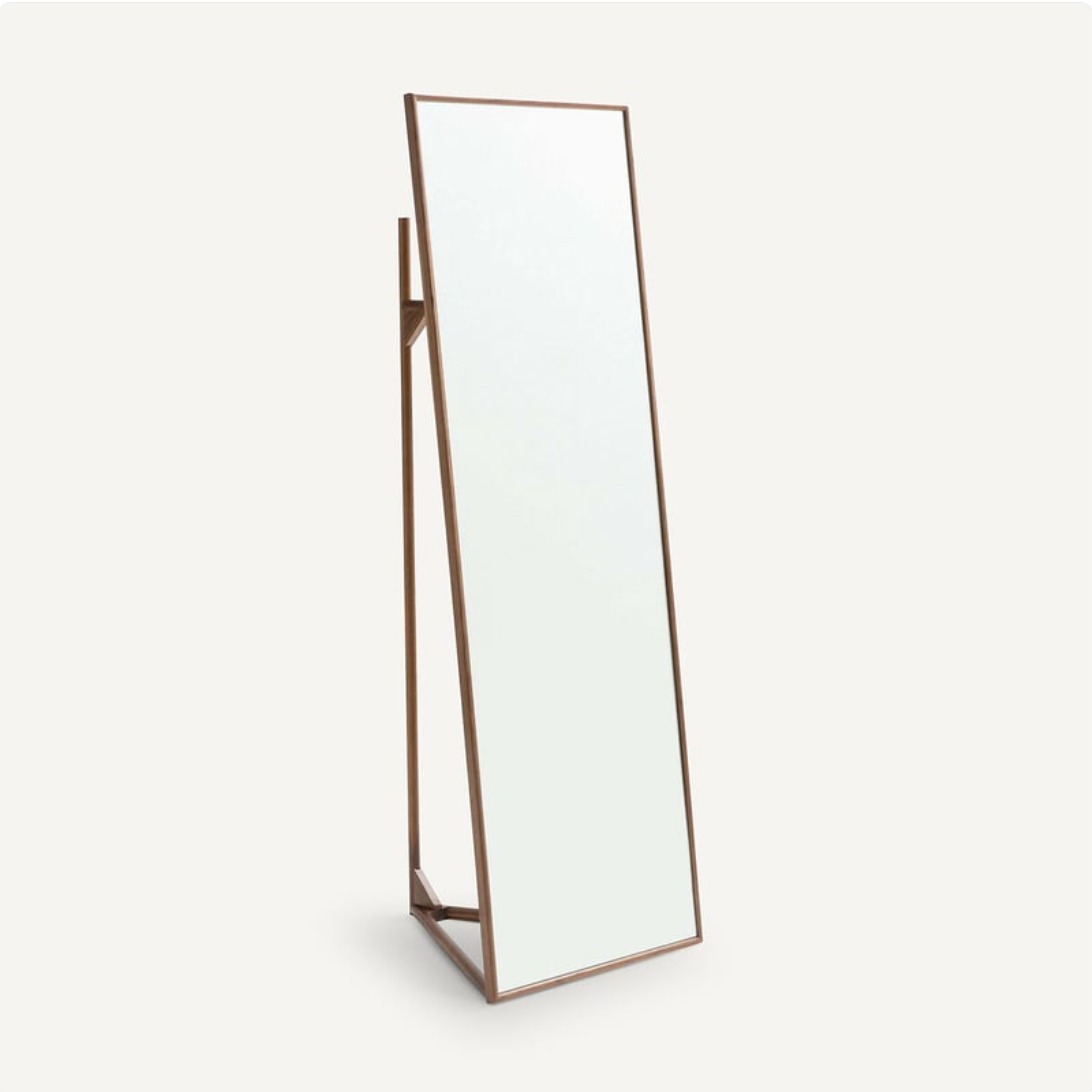 Miroir sur pied avec portant Zindlo