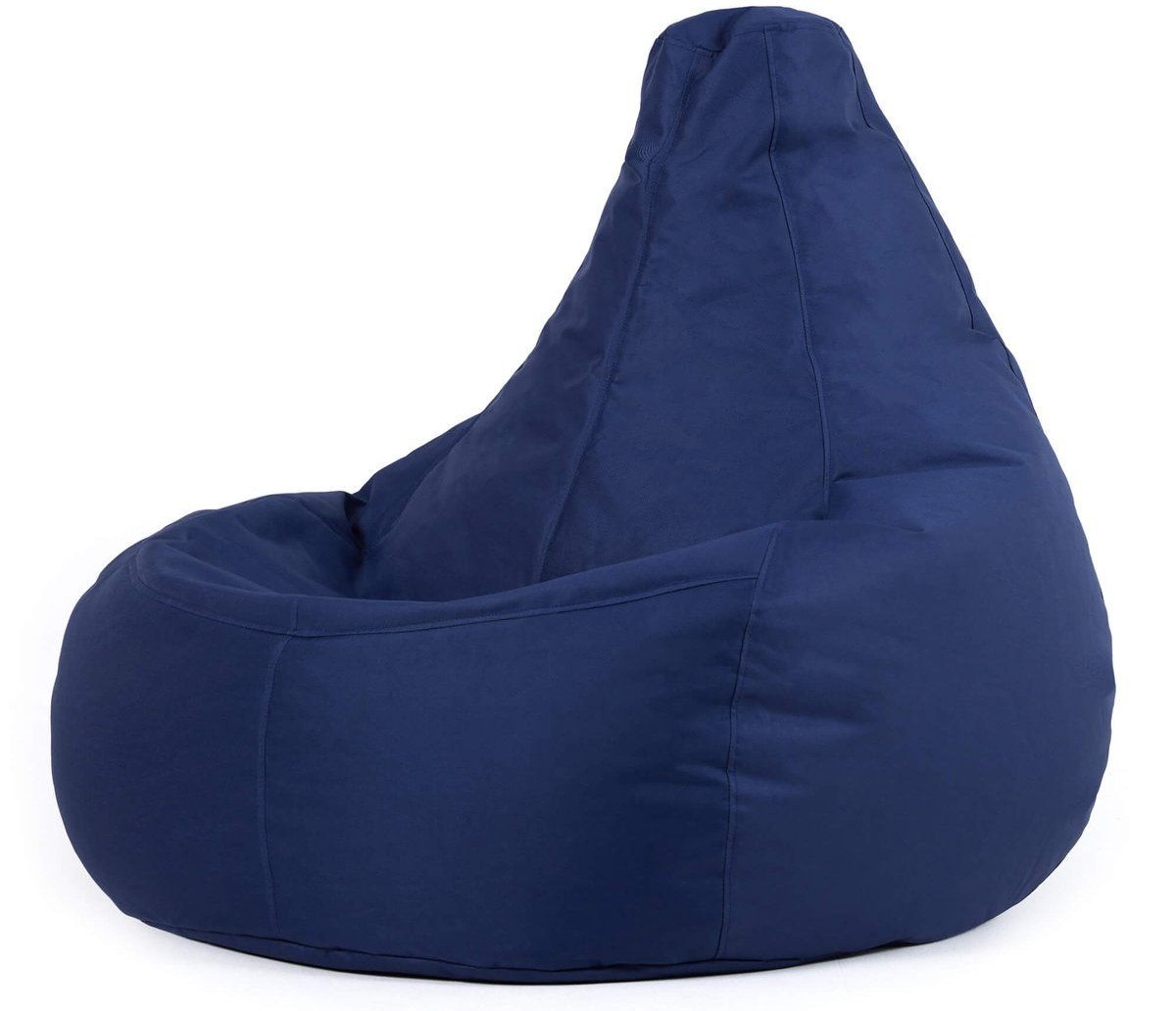 Pouf Veeva bleu marine La Redoute