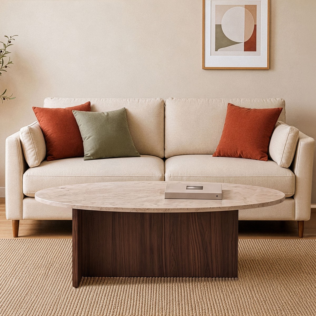 Table basse en travertin Anna : notre sélection n°1