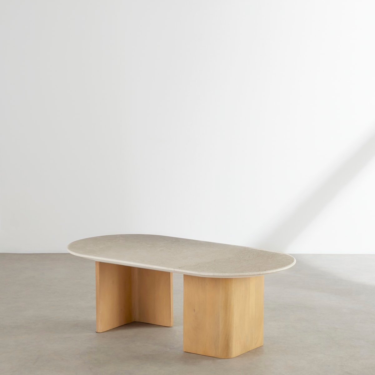 TABLE BASSE TRAVERTINO Maisons du Monde