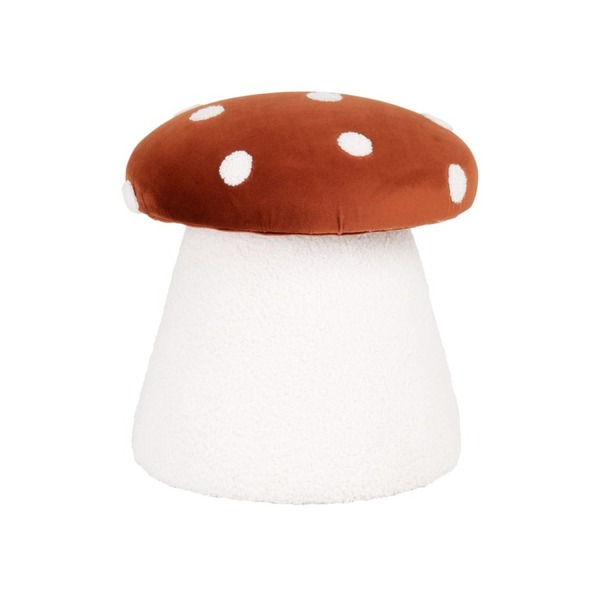 Tabouret champignon velours Maisons du Monde