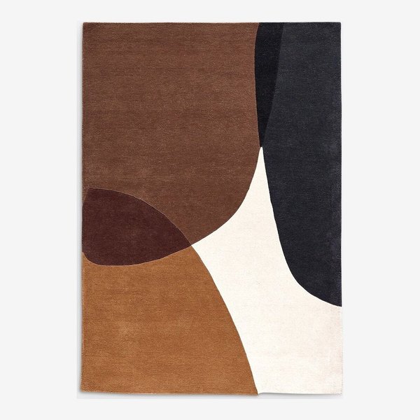 Tapis à motif géométrique en laine Urbana La Redoute Interieurs