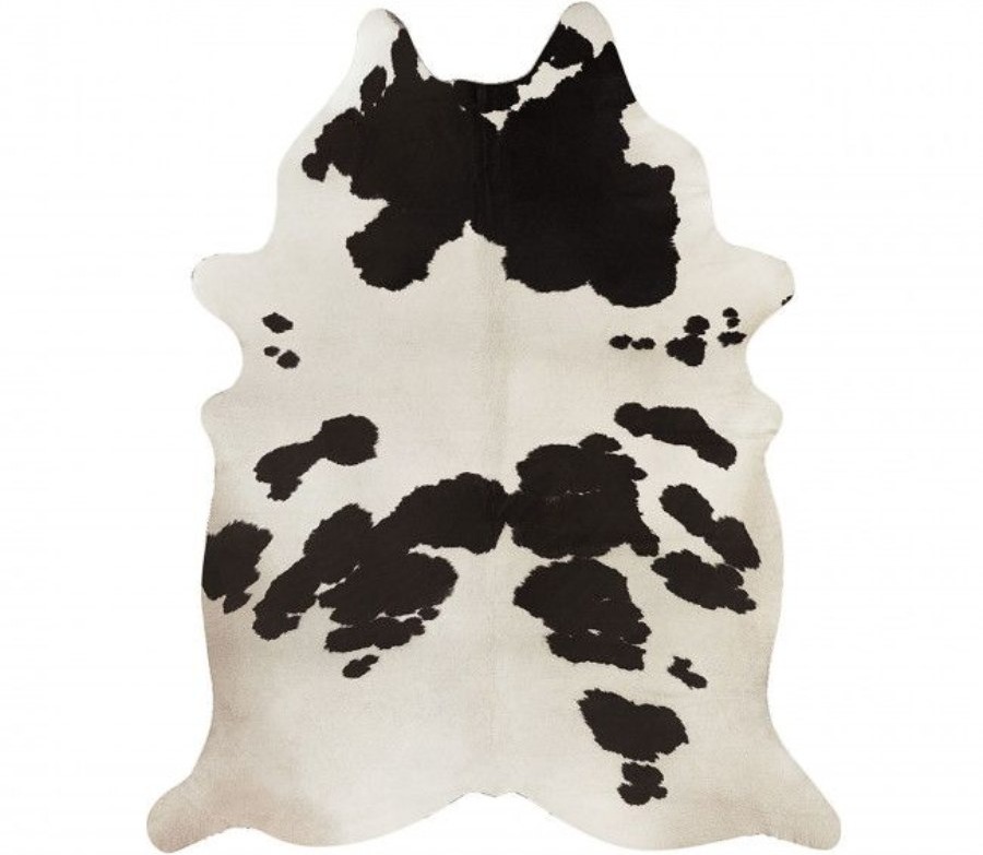 Nubo, le tapis effet peau de vache noir et blanc