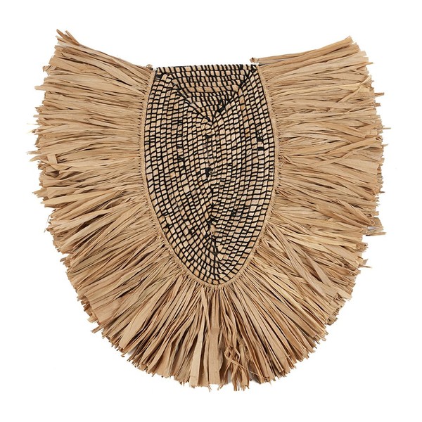 Decoration murale NAHLA en herbe beige 85 cm La Redoute