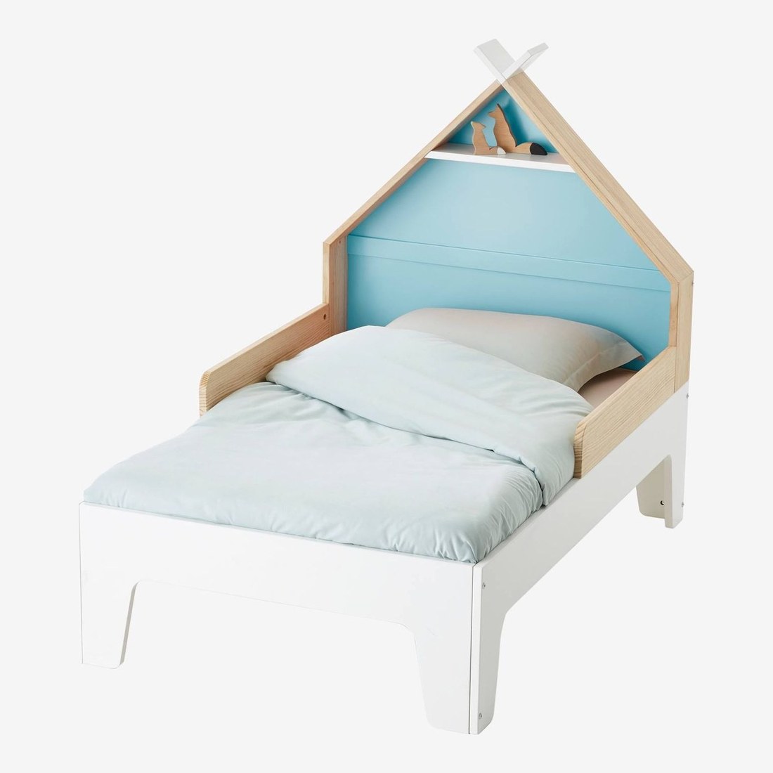 lit évolutif enfant Tipili forme cabane Vertbaudet