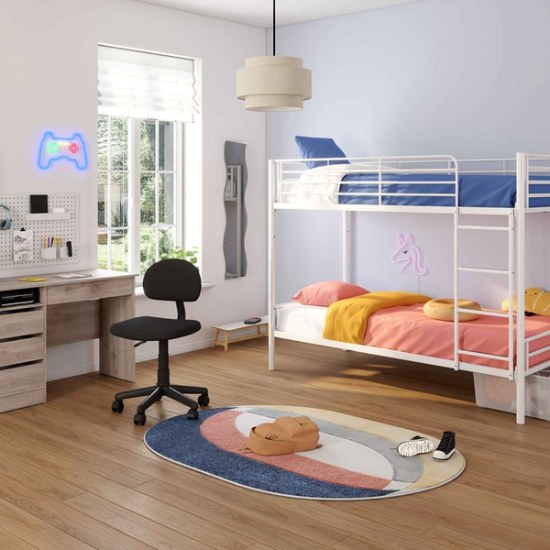Lit superposé enfant en métal à petit prix