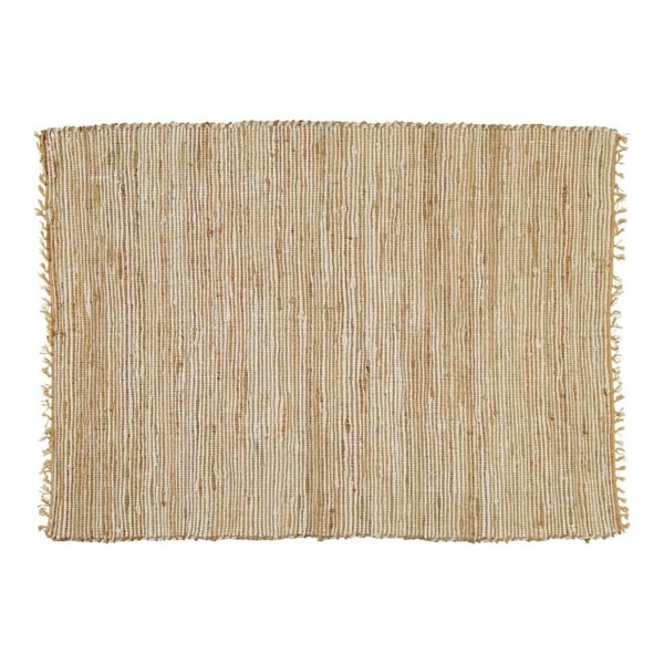 Tapis en jute et coton à franges Lodge Maisons du Monde 160x230 cm